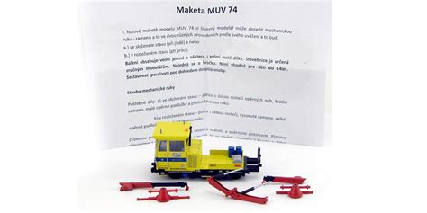 Motorový vozík typu MUV 69 s hydraulickou rukou