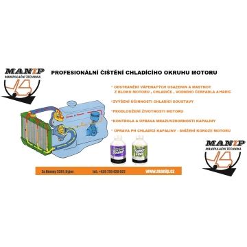 Ilustrace chladicího okruhu motoru