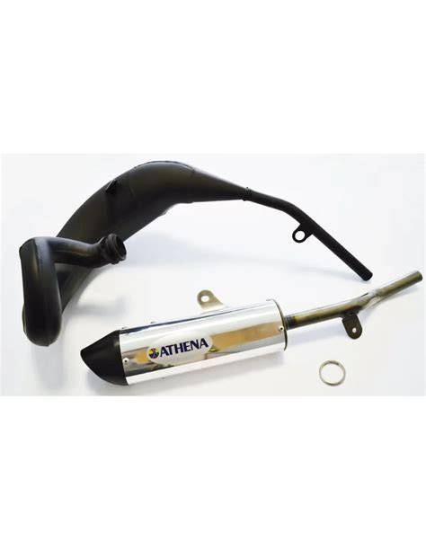 Kompletní výfuk Athena pro Yamaha DT - schéma montáže