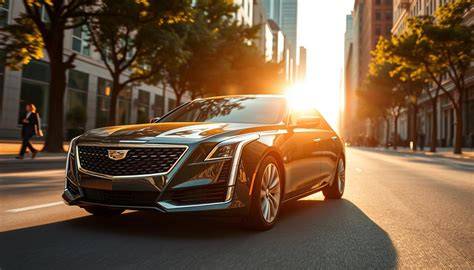Infografika: Stručná osnova vývoje Cadillac BLS a jeho vstup do Evropy