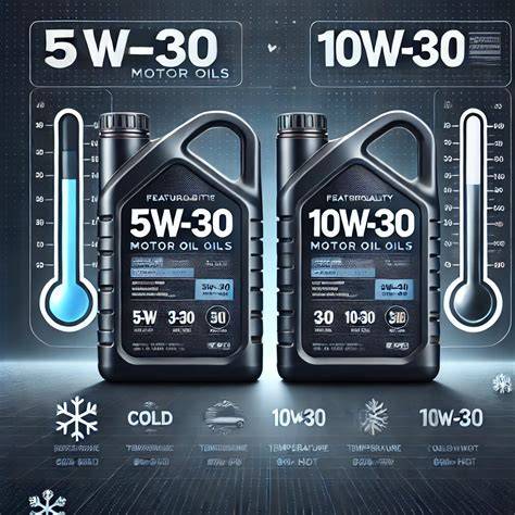 Infografika: Jak číst viskozitu oleje 5W-30 vs 10W-40