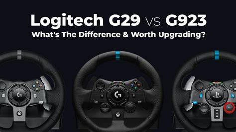 Porovnání hlavních volantů pro PS4 - G29 vs G923 vs T-GT II