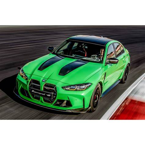 Obrázek: BMW M3 G80 ve sportovní jízdě