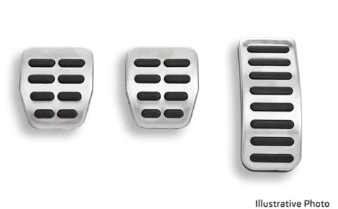 Ilustrace sportovních pedálů s protiskluzovou úpravou