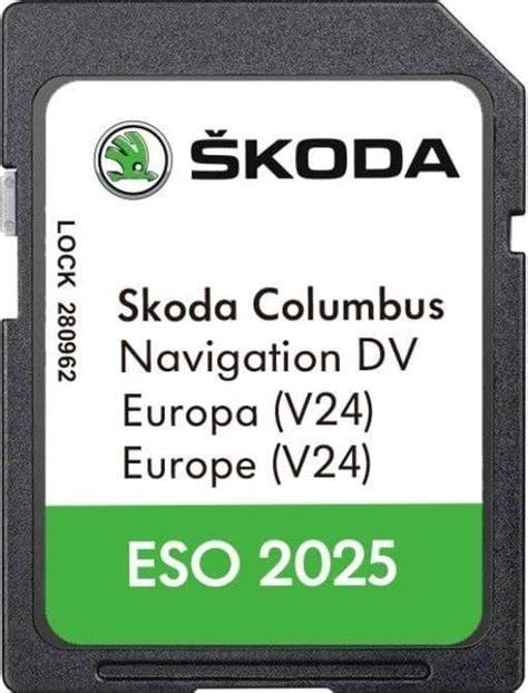 SD karta v infotainmentu Columbus