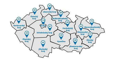 Mapa servisních středisek a provozoven pro chiptuning