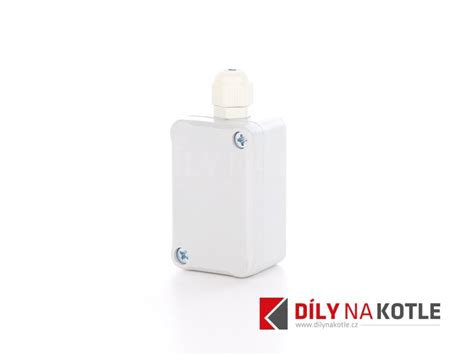 Detailní pohled na čidlo venkovní teploty