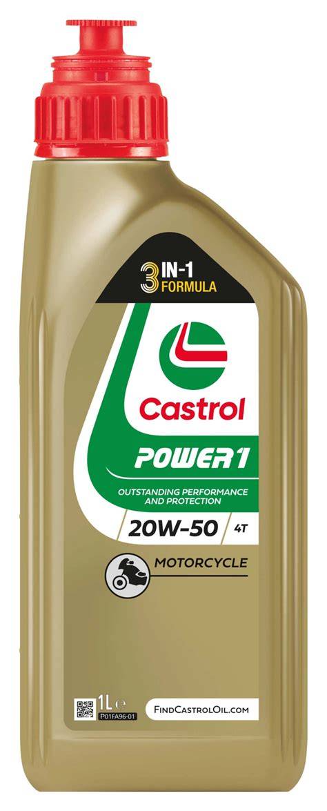 moto oleje Castrol Power1 - použití a benefity