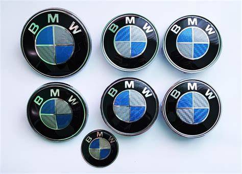 Karbonové doplňky a karosářské prvky pro BMW ZNAKY, LOGA