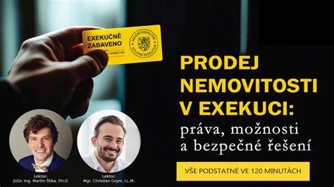 Infografika: Jak probíhá dražba a převod vlastnického práva