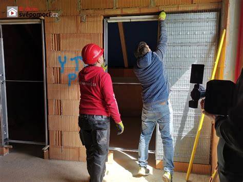 Obrázek: Pohled na demontáž dveřního svazku a průchodky