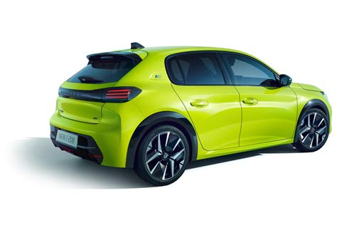 Boční profil Peugeotu 208 s důrazem na dynamické linie