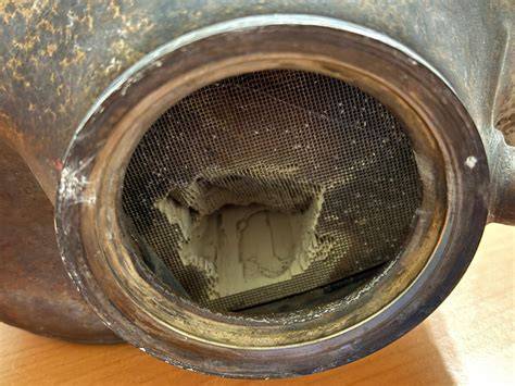 Porovnání nového a použitého DPF filtru