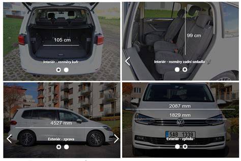 Infografika: Rozměry Golfu a objem zavazadlového prostoru
