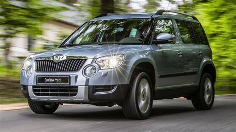 Infografika: Přehled verzí Škoda Yeti a jejich hlavní technické parametry
