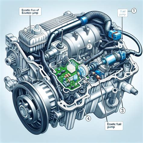 Diagram palivového systému na Ford Focus - kde leží palivové čerpadlo a filtry