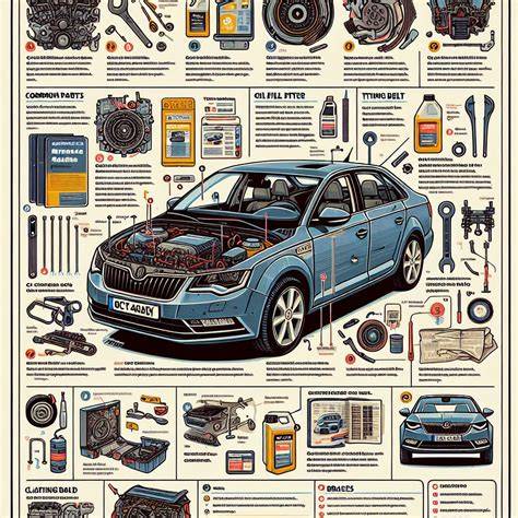 Infografika: Klíčové kroky pravidelné údržby Audi TDI