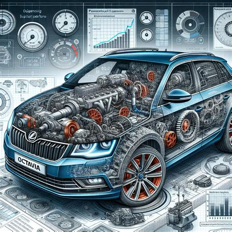 Infografika: Nejčastější příznaky opotřebení výfuku u Octavia I TDI a místa kontroly
