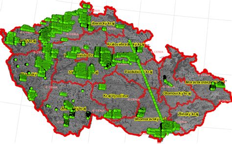 Mapa výrobních závodů Opelu a jejich historické změny