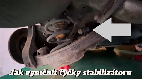 schematické znázornění zavěšení přední a zadní nápravy Xsara a umístění stabilizátoru, torzních tyčí a tlumičů