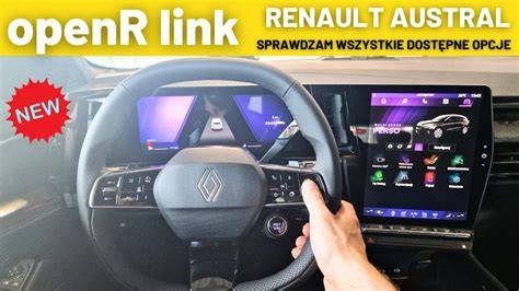 informativni obrazek o vyuziti online sluzeb v Renault openR link