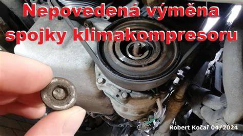 kroky opravy spojky klimakompresoru