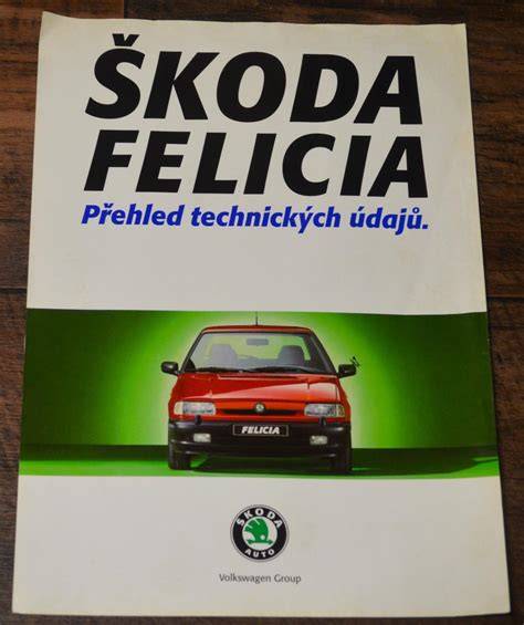 Infografika: Přehled verzí Škoda Felicia a jejich charakteristik