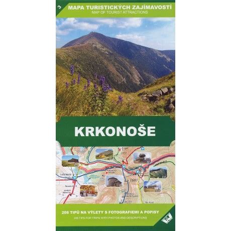 Mapa regionu Konice a okolí s vyznačenými turistickými trasami a významnými body