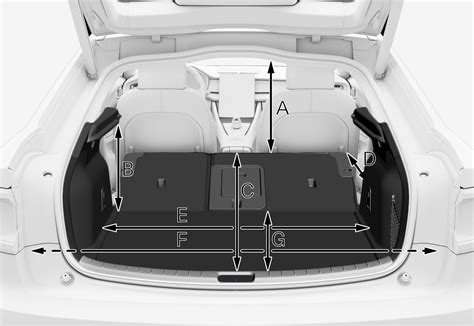 Polestar 2 - profil vozu, rozměry a uspořádání zavazadlového prostoru