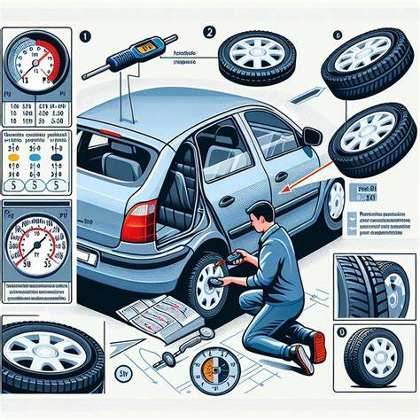 Infografika: Jak správně zkontrolovat tlak v pneumatikách a proč je důležitý