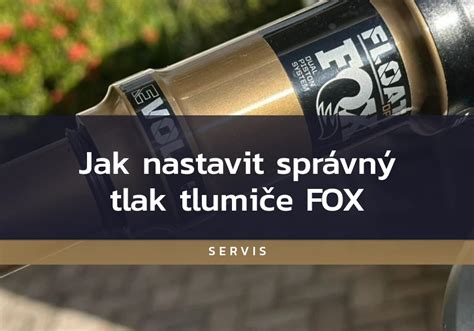Infografika: SAG, tlak vzduchu a hodnoty pro FOX tlumiče