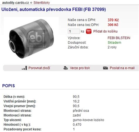 Infografika: Jak funguje reakční vzpěra a silentbloky v motorovém prostoru