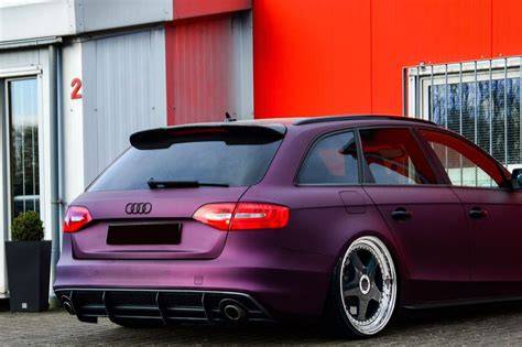 Infografika: Rozdíl mezi původním a tuning nárazníkem pro Audi A4 B8