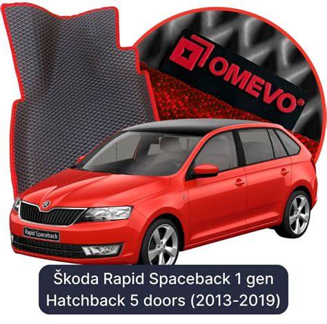 Mapa kompatibility rádií pro Škoda Rapid a Spaceback