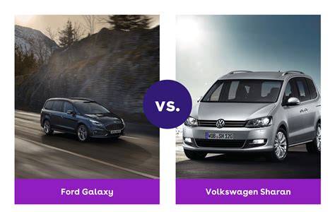 Infografika: Vývoj VW Sharan a srovnání s Ford Galaxy
