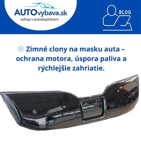 Obrázek zimní clony na přední masku vozu v černém kouřovém provedení