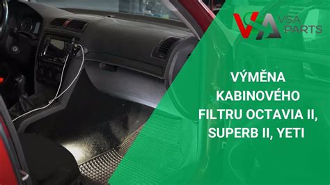 Schéma uspořádání kabinového filtru a krytu v systému ventilačního okruhu