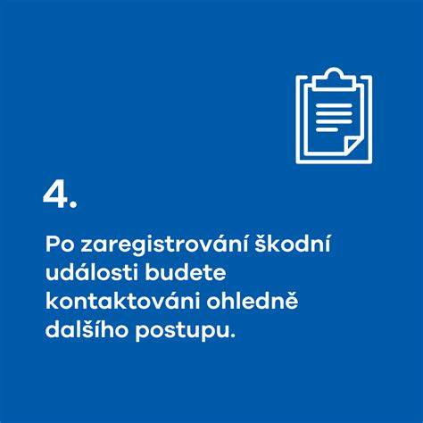 Infografika: Cesta od nahlášení po vyřízení pojistné události u UNIQA