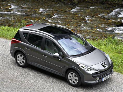Ilustrativní schéma montáže zadního nárazníku na Peugeot 207 SW Outdoor