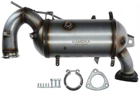 Schéma výfukového okruhu Opel Astra J s umístěním DPF a katalyzátoru