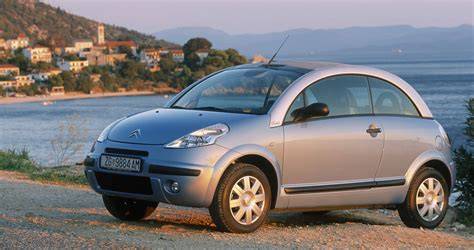 Schéma předního nárazníku Citroën C3 Pluriel: části, mřížky a umístění mlhovek