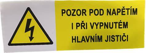 Ukázka homologace a atestu fólie - štítek pod fólií