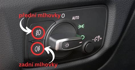Obrázek 1: Schéma umístění pravé mlhovky Ford Mondeo a souvisejících dílů
