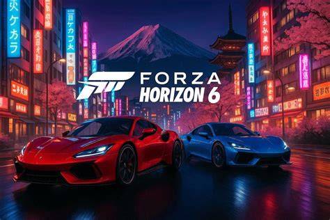 Obrázek znázorňující postup konfigurace volantu v Forza Horizon 6