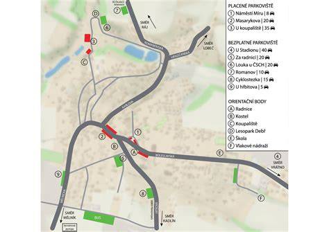 Mapa servisů a kontaktních míst pro výměnu rozvodů v Praze