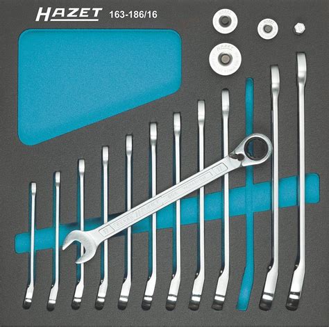 Kompletní sada klíčů Hazet pro 2169-8A a 2169-12 - viz ilustrace kompatibility