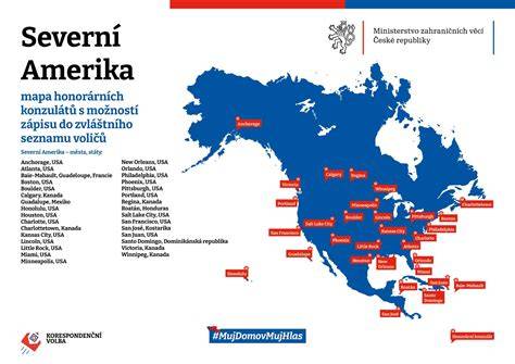 Mapa současného rozšíření tříkolek v Evropě a Severní Americe