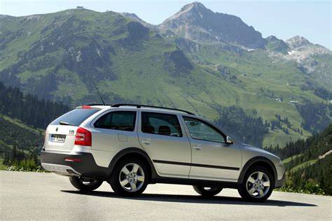 Škoda Octavia II Scout terénní úpravy