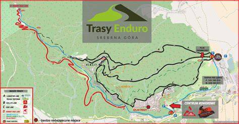 Mapa trasy pro cestovní enduro