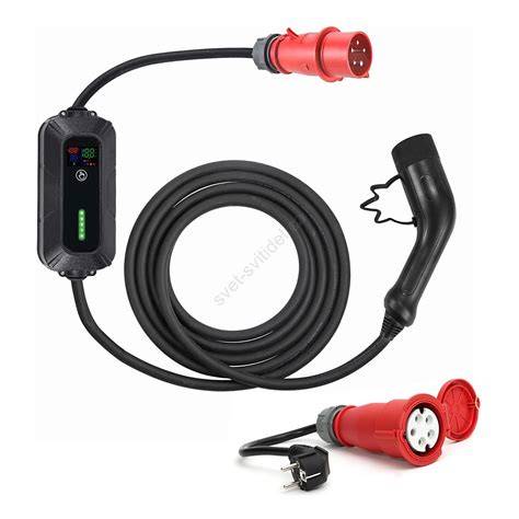 Nabíjecí kabely AC a DC pro elektromobily